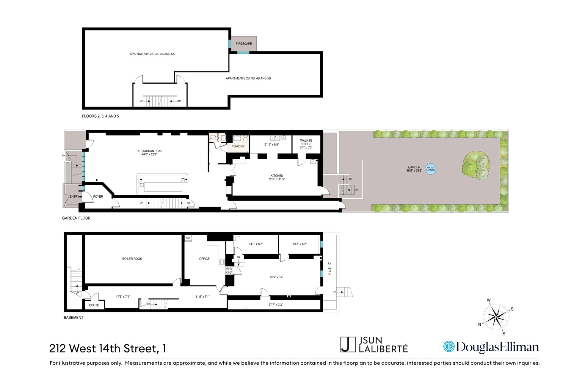 212 West 14th Street W. Greenwich Village New York NY 10011