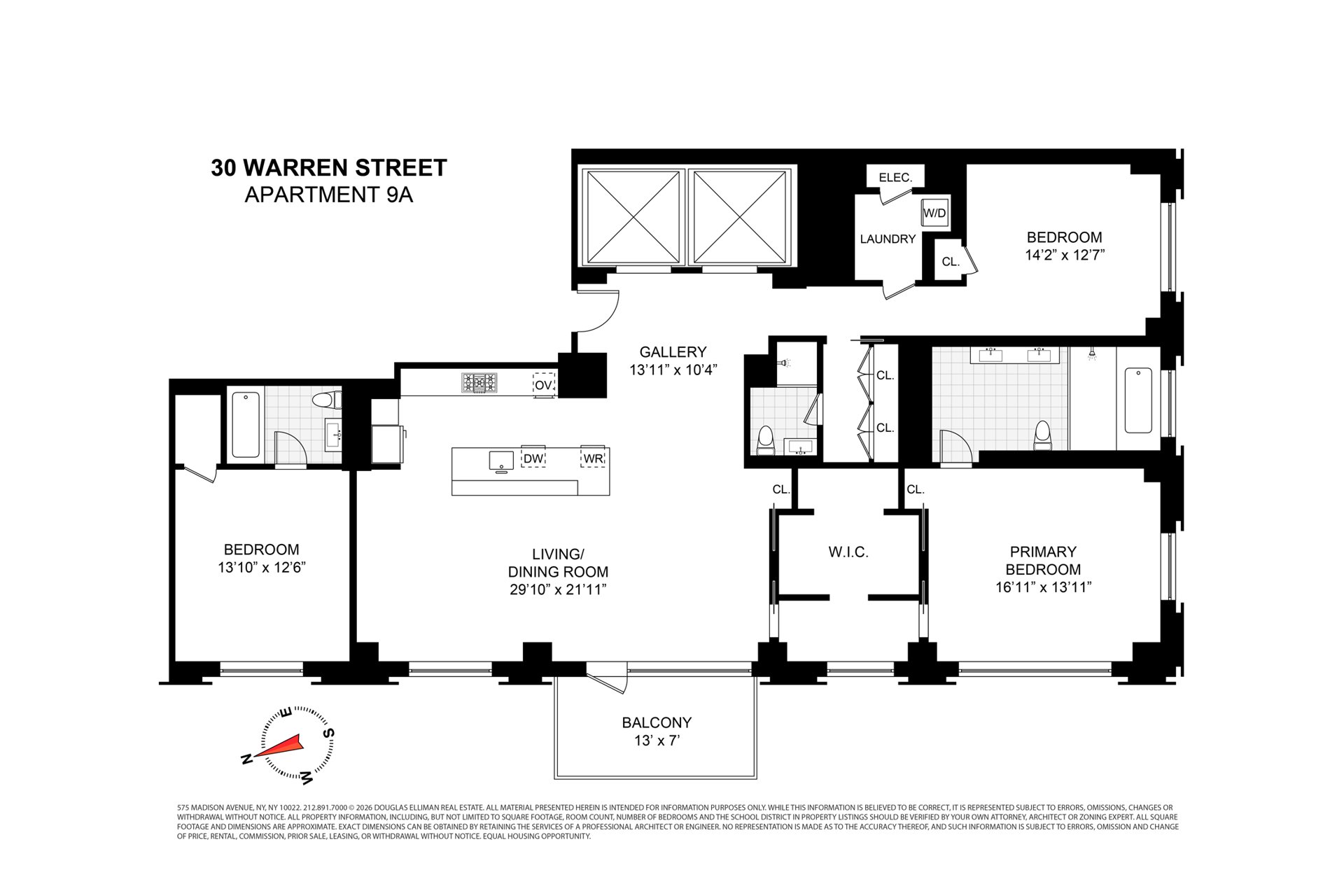 30 Warren Street 9A Tribeca New York NY 10007