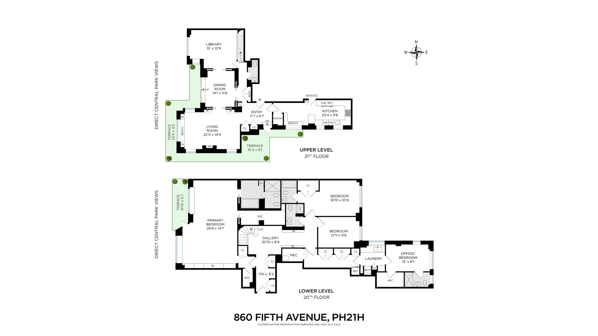 860 Fifth Avenue PH21H Upper East Side New York NY 10065