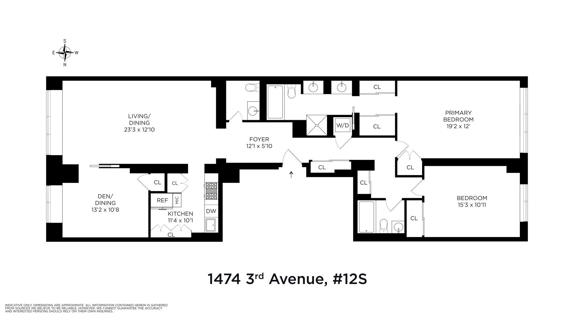 1474 Third Avenue 12S Upper East Side New York NY 10028