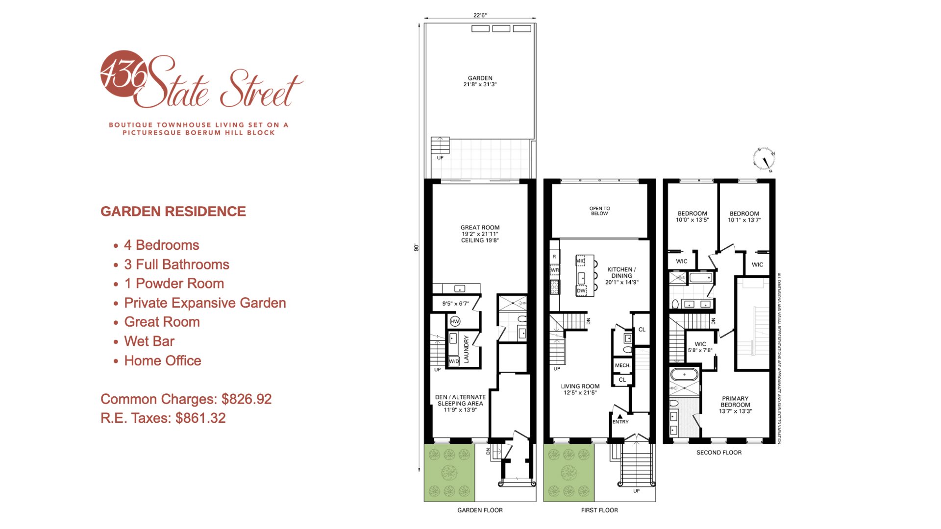 436 State Street GARDEN Boerum Hill Brooklyn NY 11217