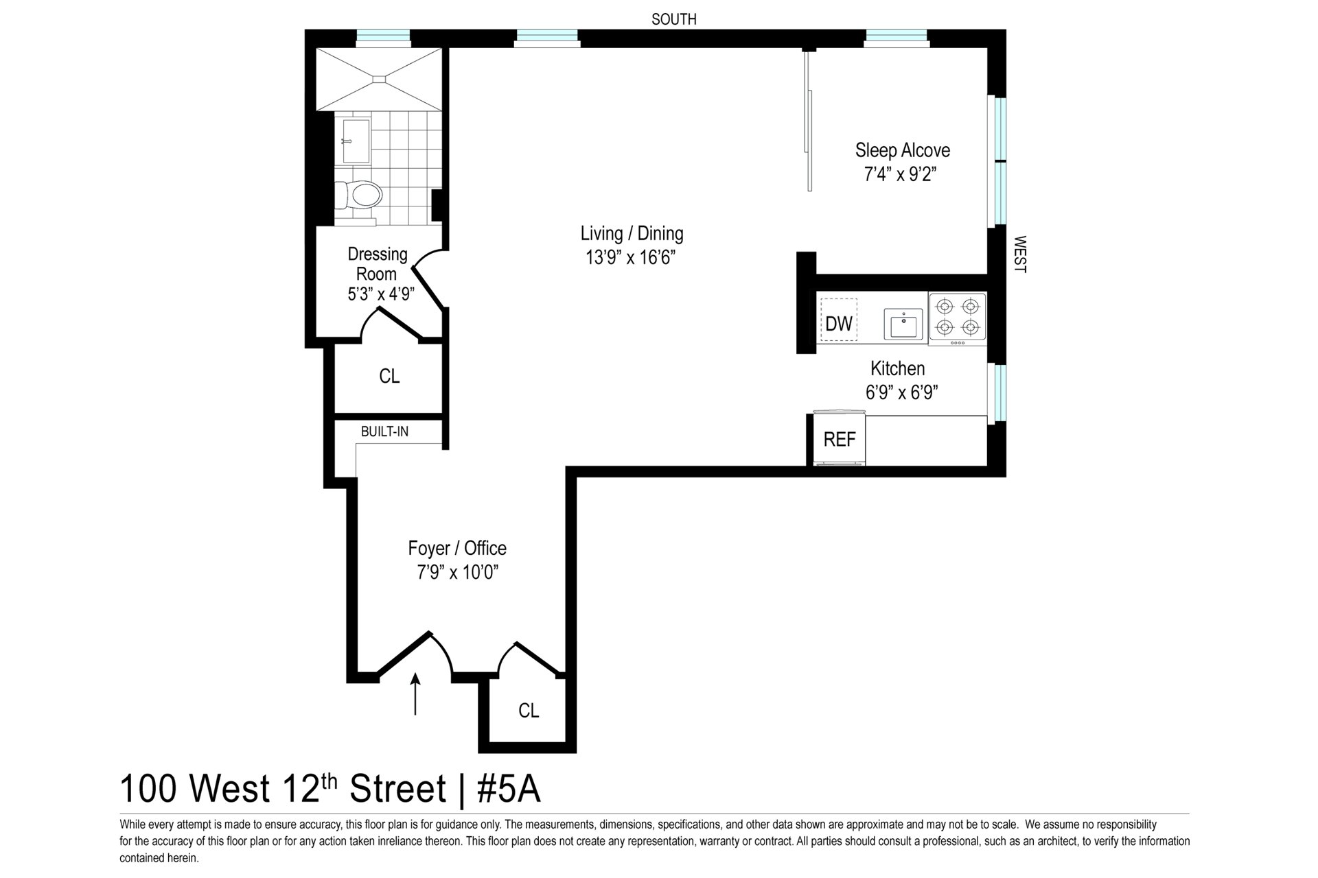100 West 12th Street 5A Greenwich Village New York NY 10014