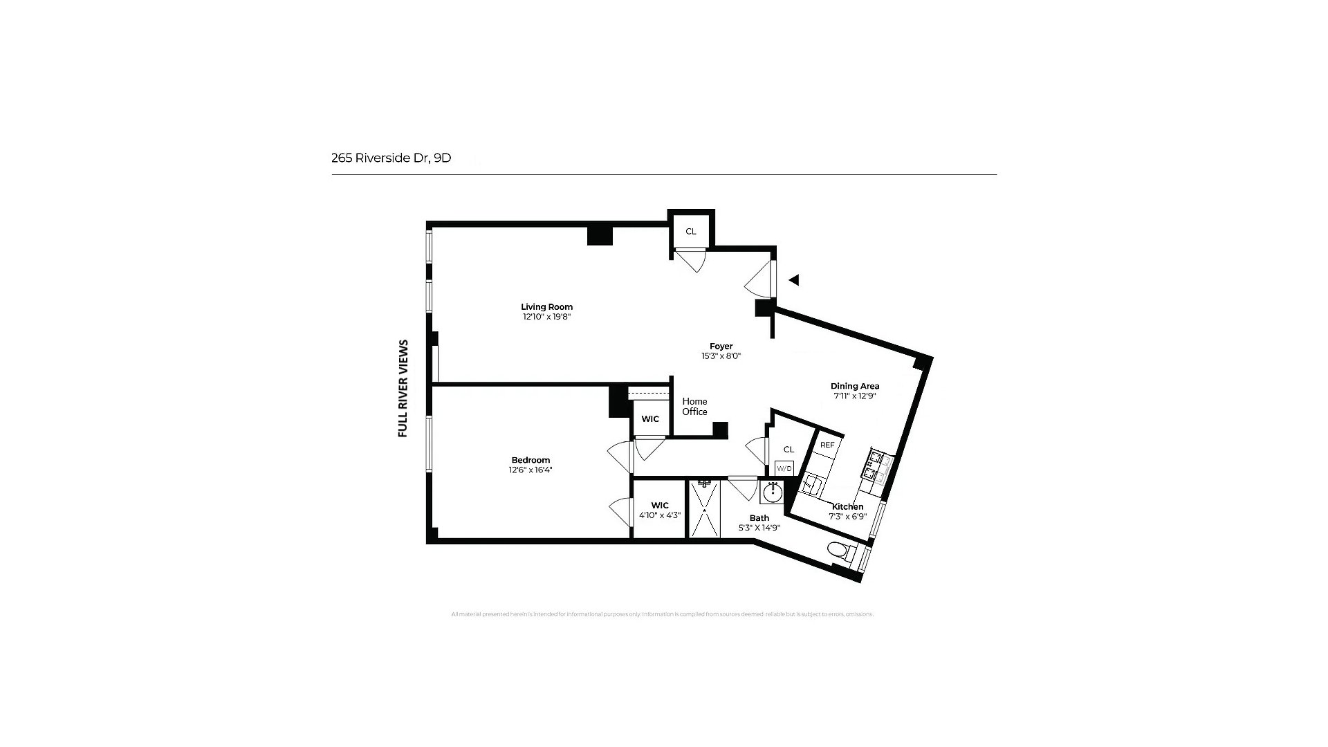 265 Riverside Drive 9D Upper West Side New York NY 10025
