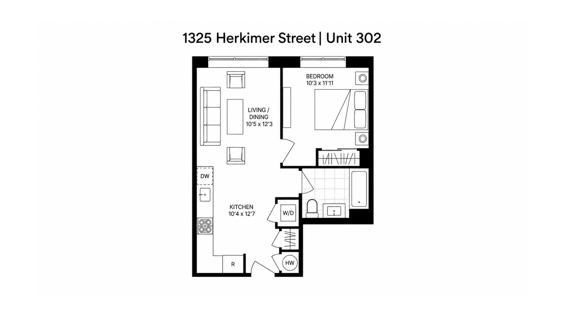 1325 Herkimer Street 302 Ocean Hill Brooklyn NY 11233