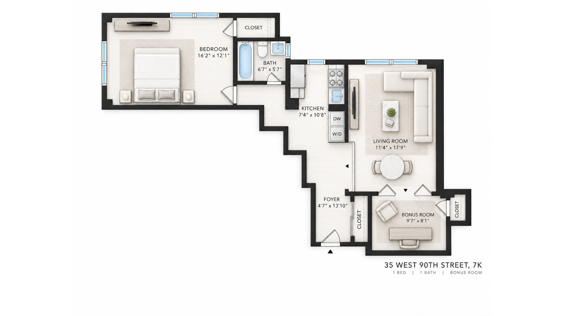 35 West 90th Street Upper West Side New York NY 10024