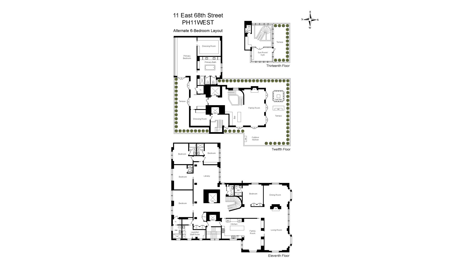 11 East 68th Street PH11WEST Upper East Side New York NY 10065