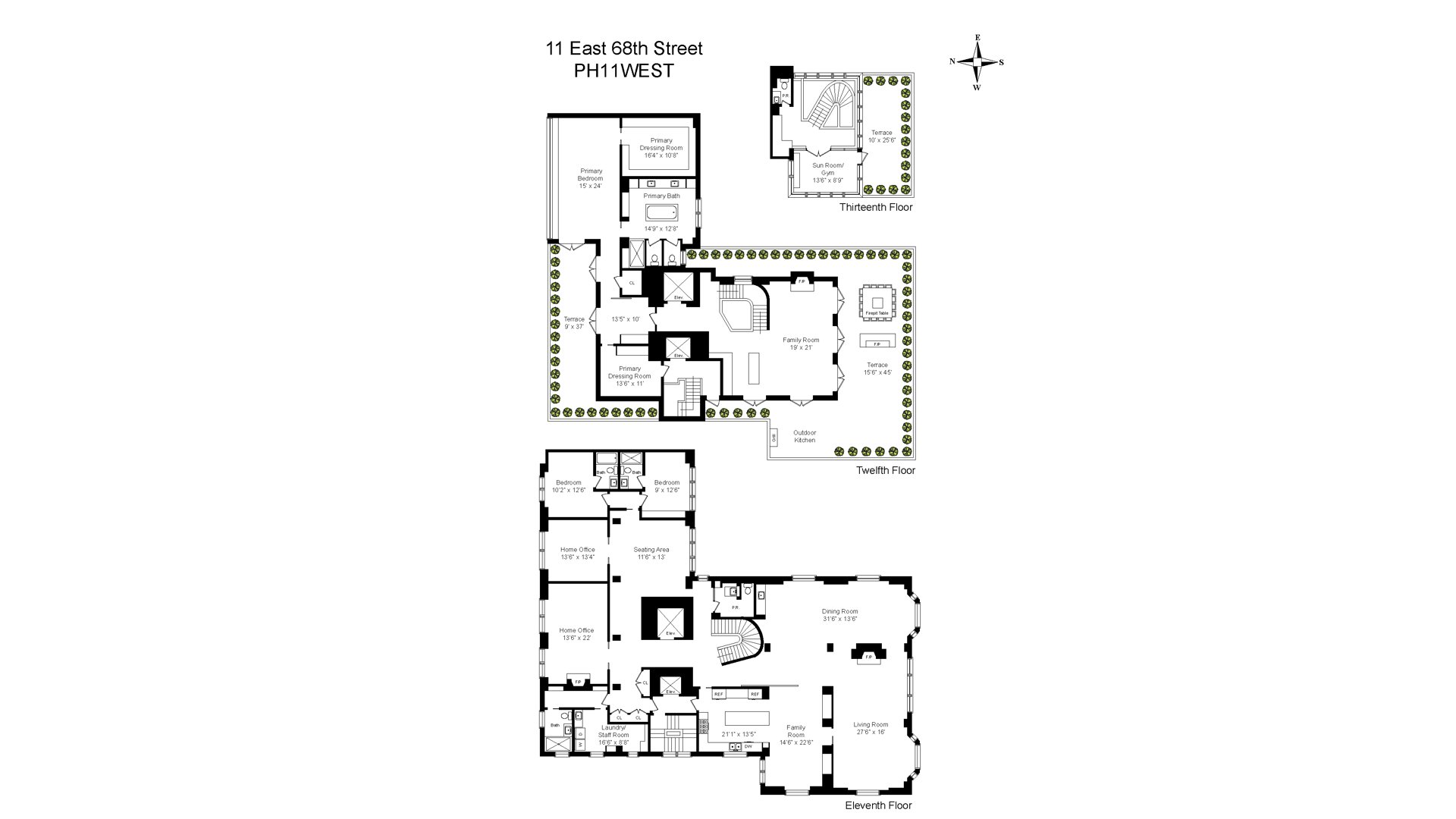 11 East 68th Street PH11WEST Upper East Side New York NY 10065