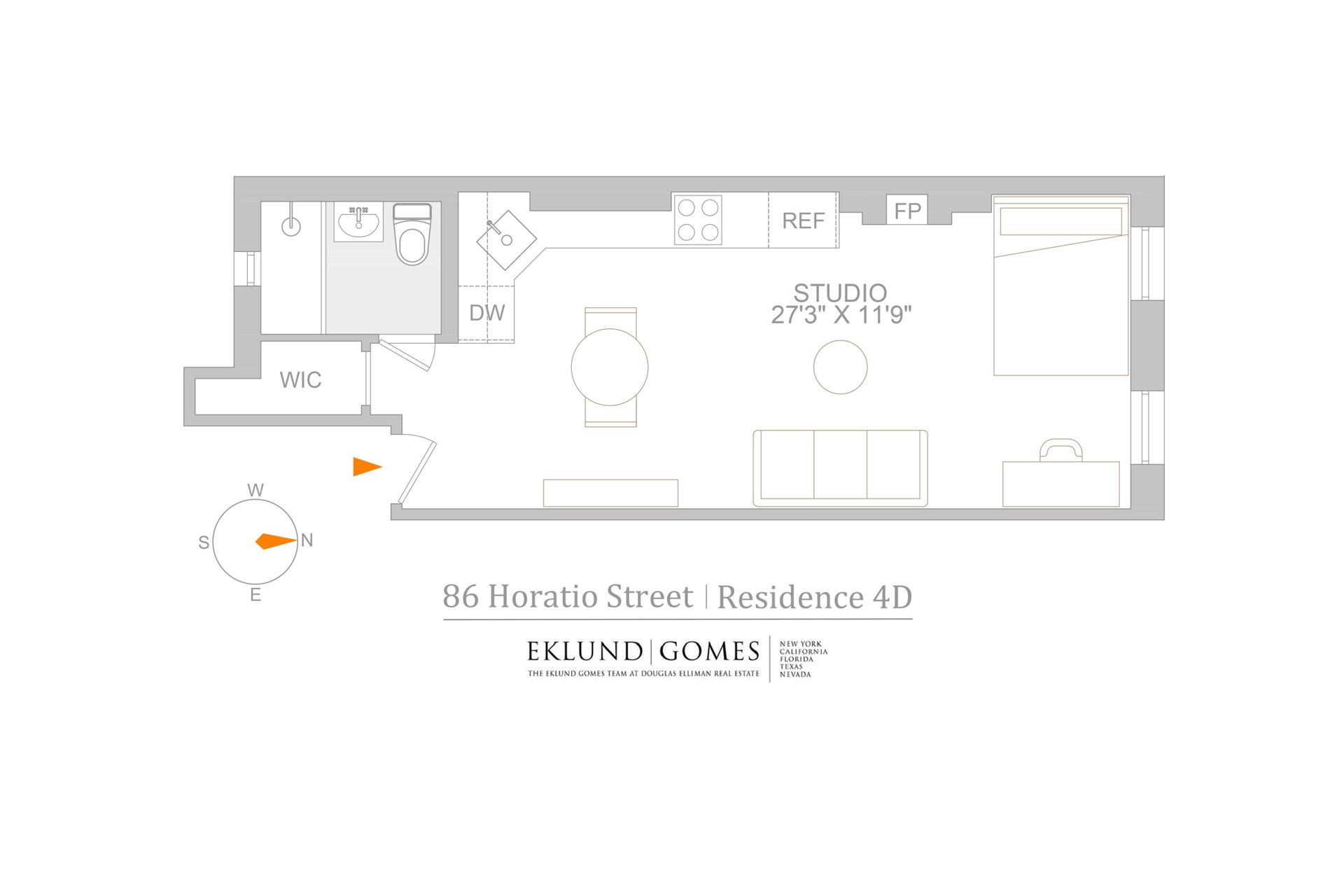 86 Horatio Street 4D W. Greenwich Village New York NY 10014