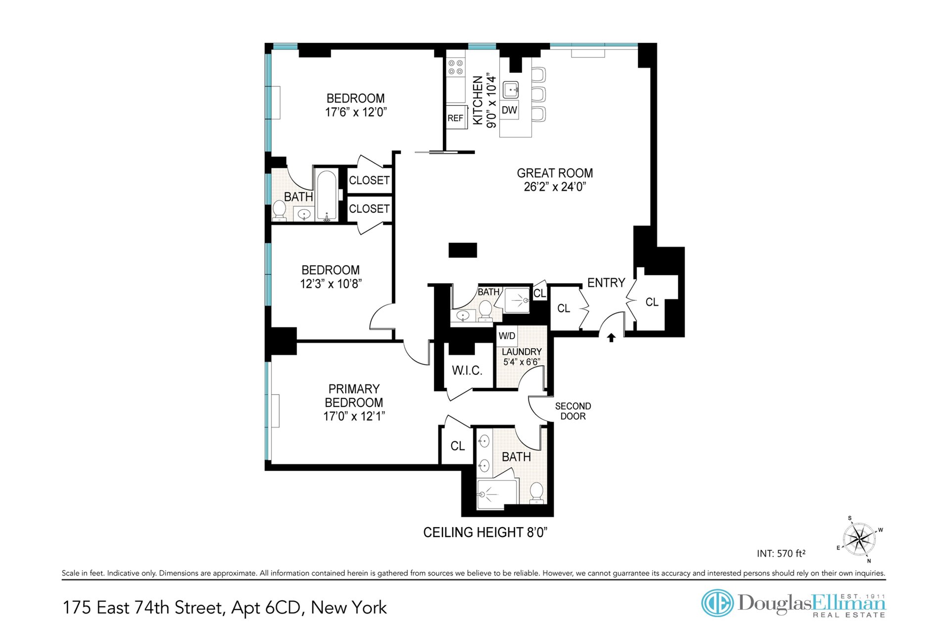 175 East 74th Street 6CD Upper East Side New York NY 10021