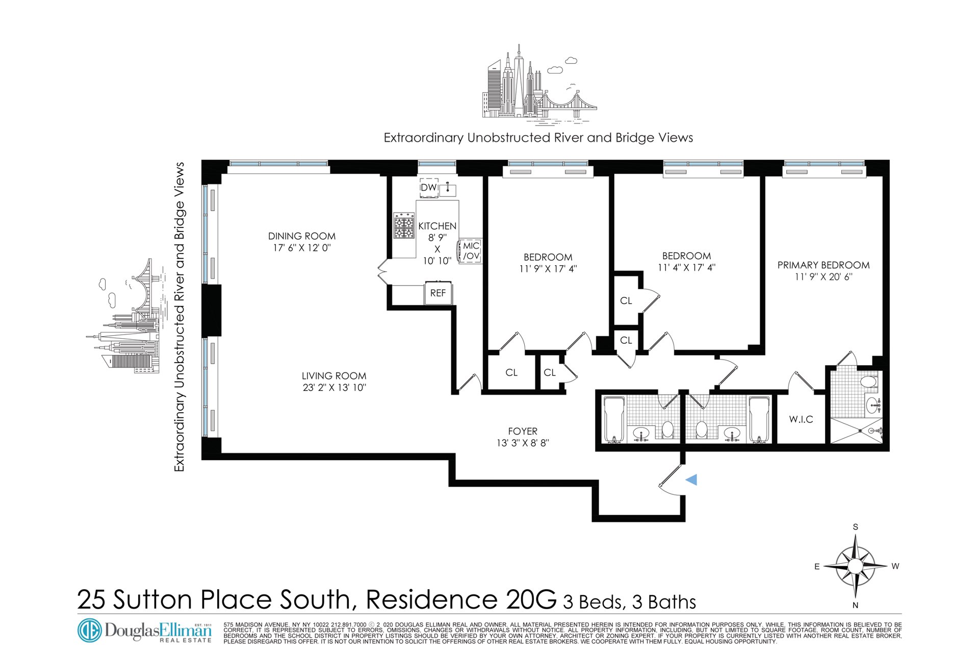 25 Sutton Place South 20G Sutton Place New York NY 10022