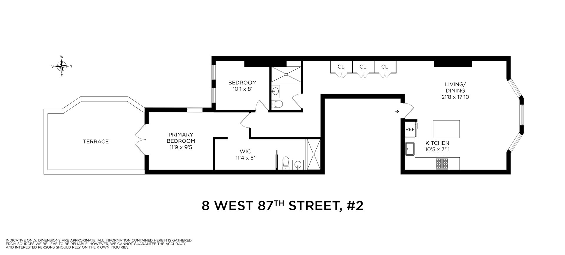 8 West 87th Street Central Park West New York NY 10024
