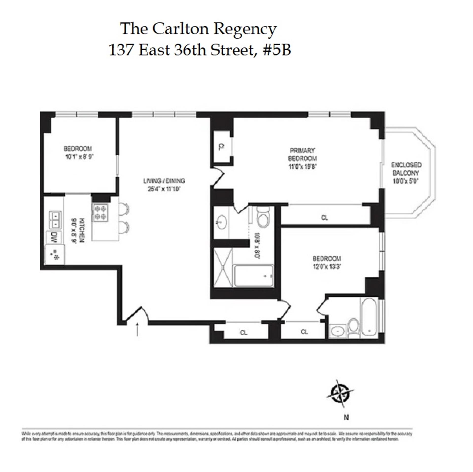 137 East 36th Street 5B Murray Hill New York NY 10016