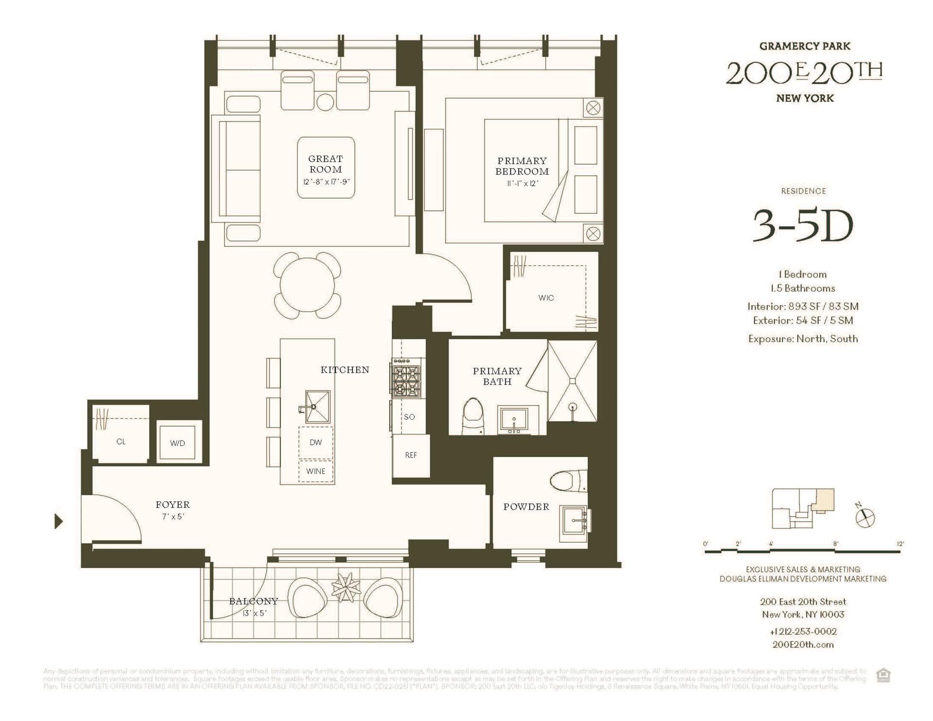 200 East 20th Street 5D Gramercy Park New York NY 10003