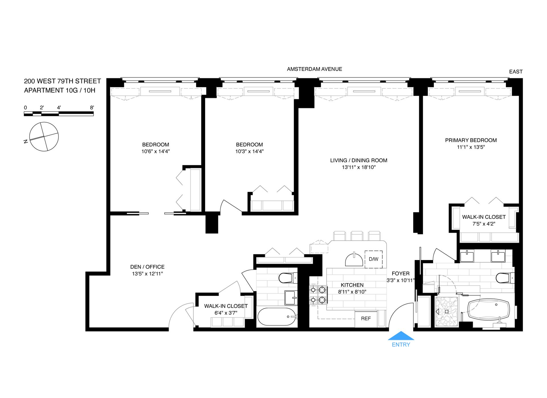 200 West 79th Street 10GH Upper West Side New York NY 10024